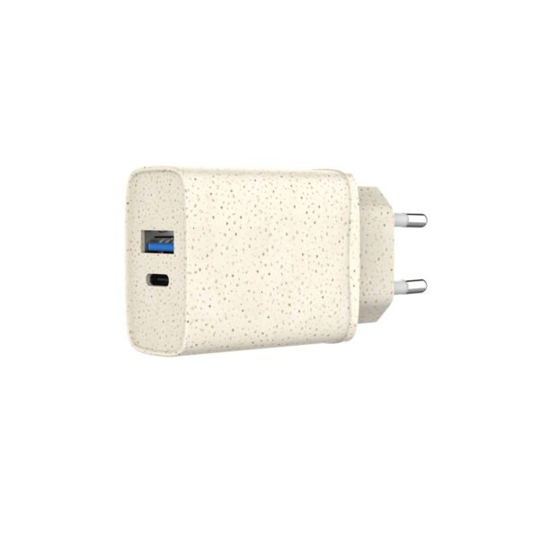 ECO-friendly PD25W+QC3.0 USB-C wall charger Type C travel charger