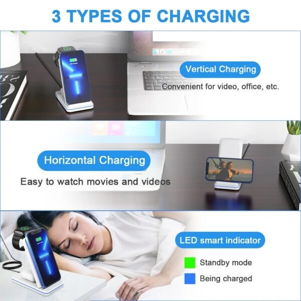 3 in 1 wireless charger