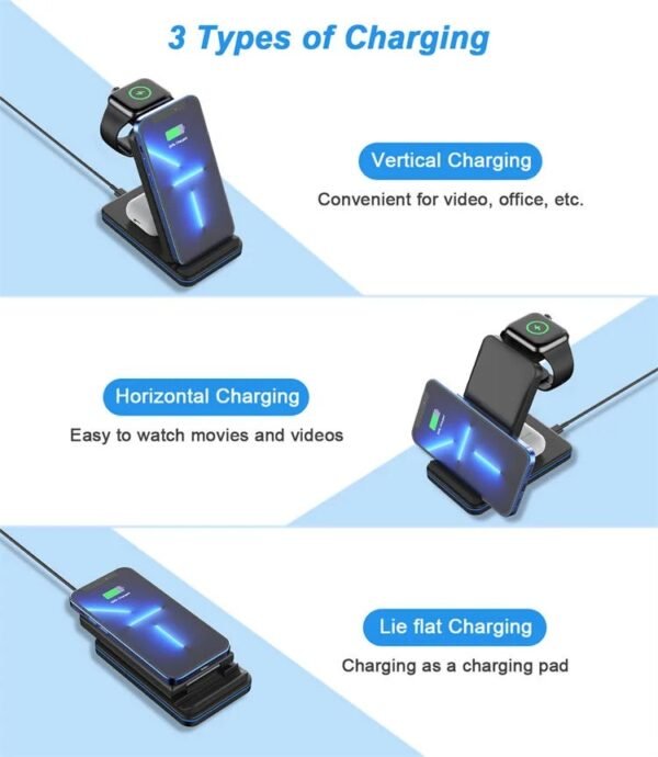 3 in 1 wireless charger