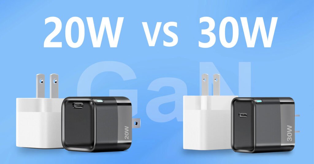 20W charger VS 30W charger