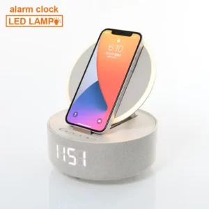 wireless charging alarm clock