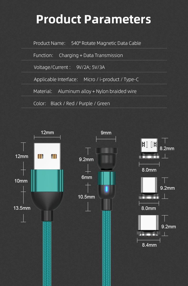 Magnetic Charging Cable