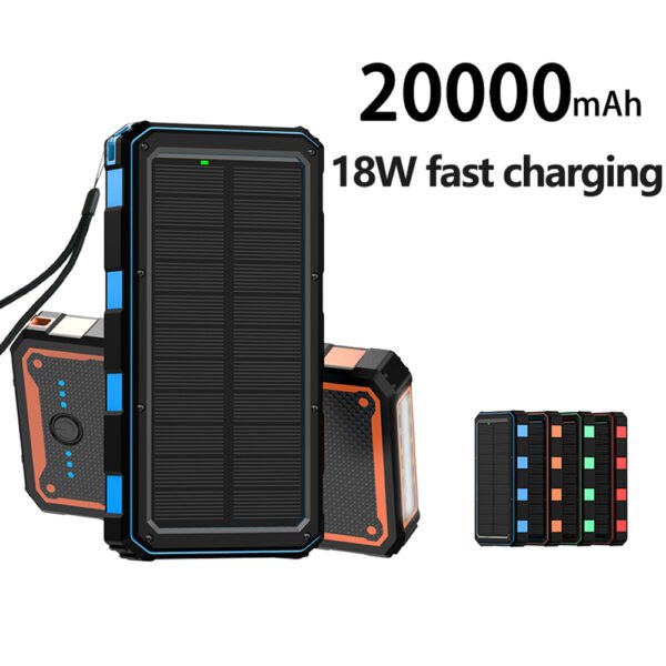 20000mAh Solar Power Bank