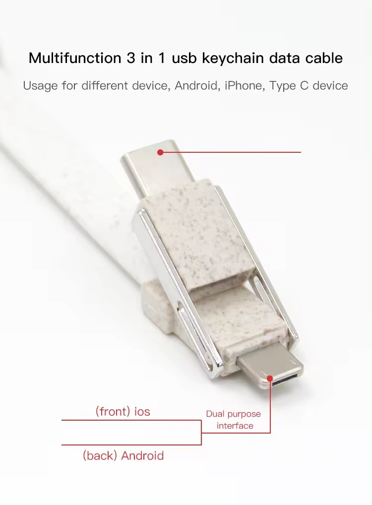 Keychain Charger Cable