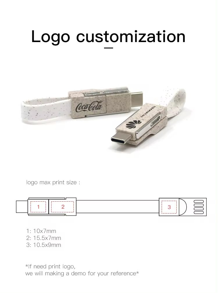 Keychain Charger Cable