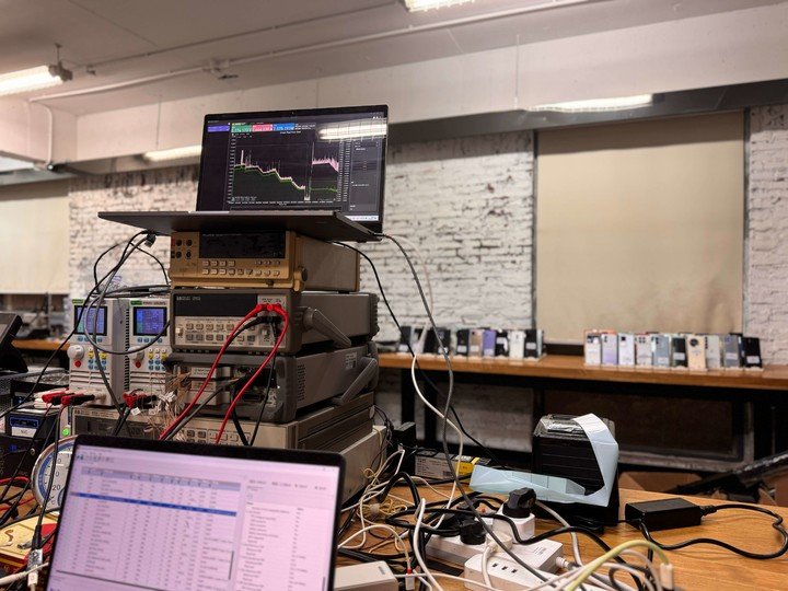 phone charger factory laboratory power test site