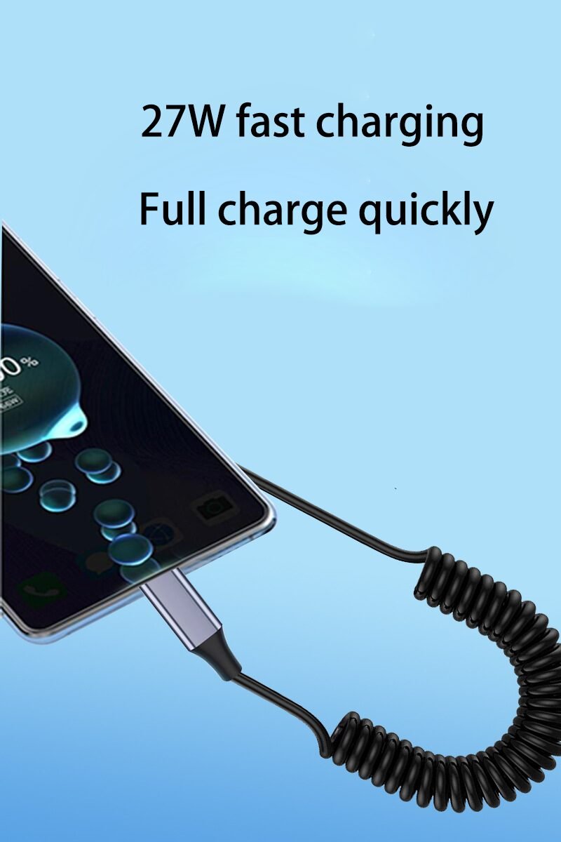 spring charging cable 