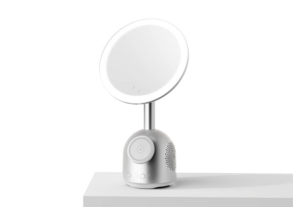 Makeup Mirror Speaker Wireless Charger