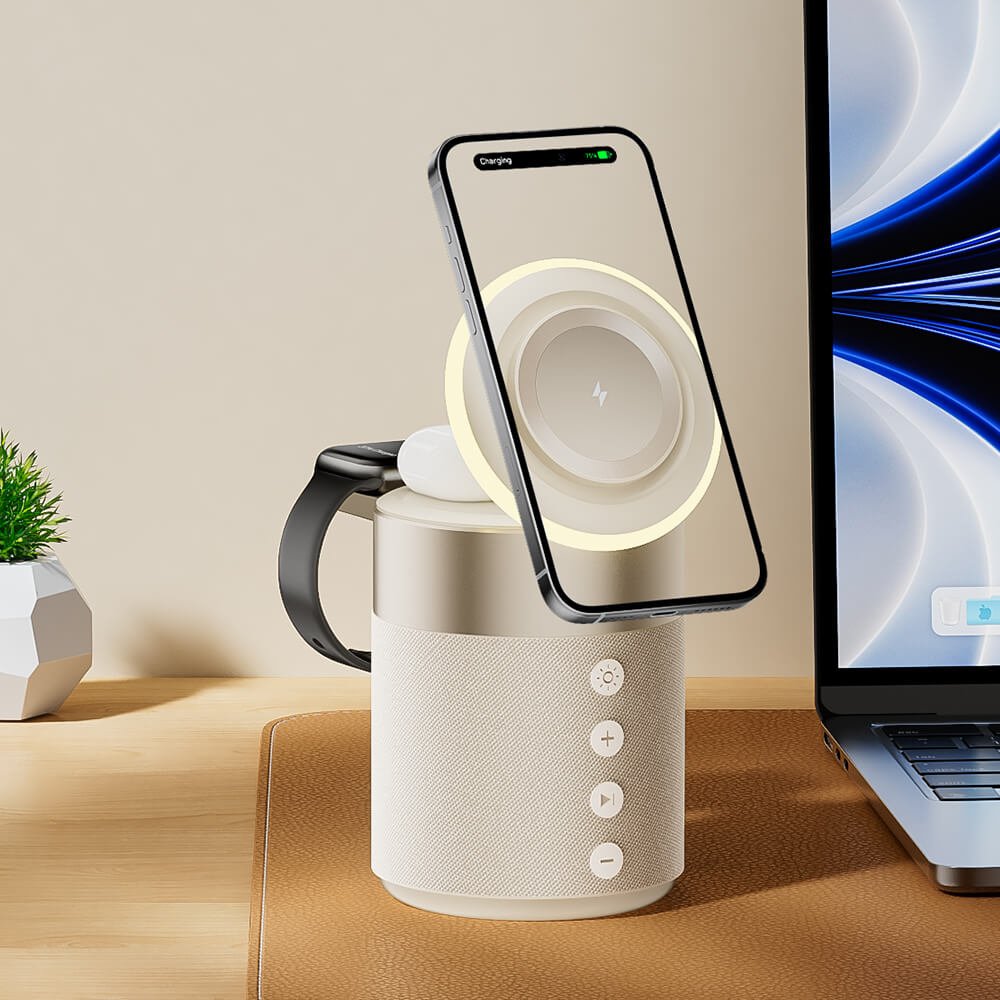 Blutooth Speaker Wireless Charger 