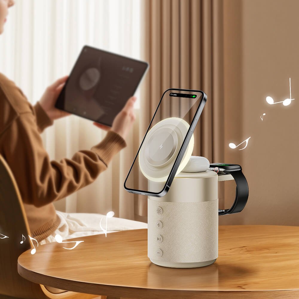 Blutooth Speaker Wireless Charger 