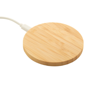 Bamboo wireless charging pad