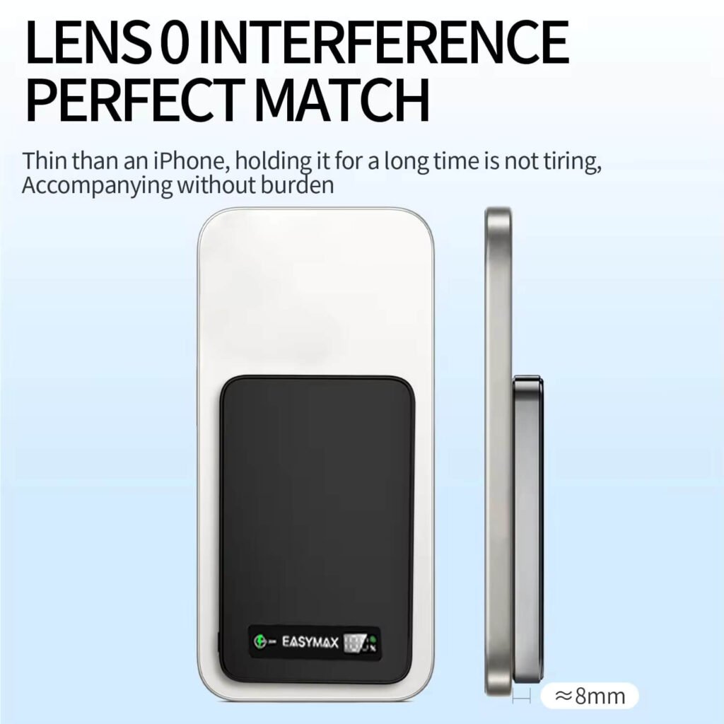 Ultra Slim Magsafe Power Bank 5000/10000mAh Private Label OEM Supported 15 ultra slim magsafe power bank