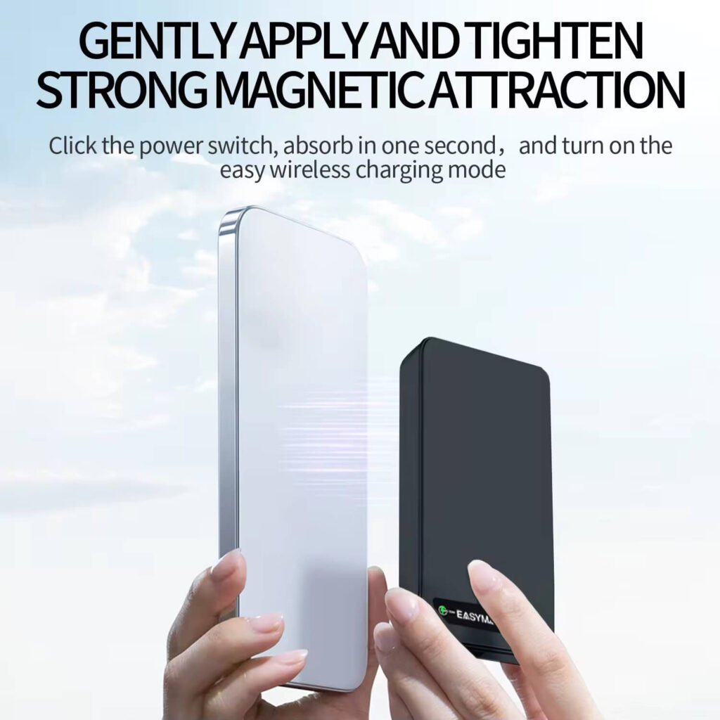 Ultra Slim Magsafe Power Bank 5000/10000mAh Private Label OEM Supported 14 ultra slim magsafe power bank