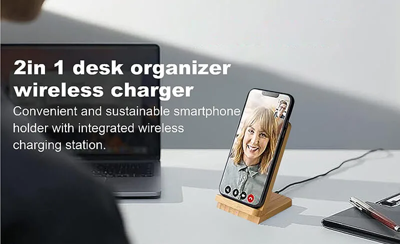 Bamboo Wireless Charger