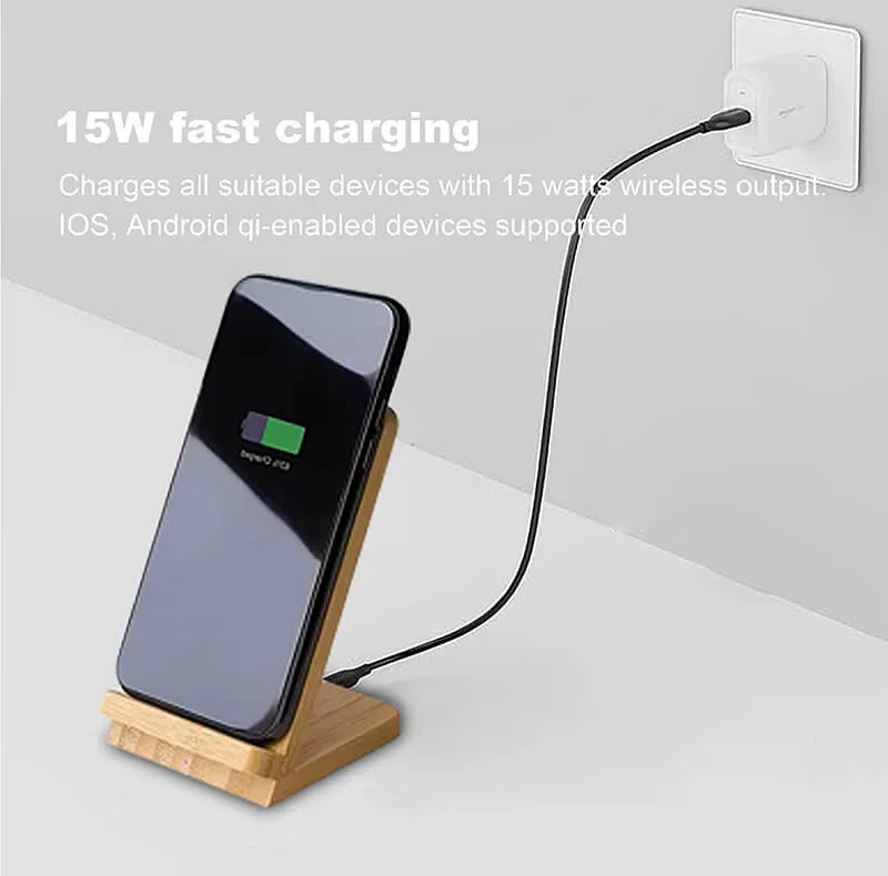 Bamboo Wireless Charger