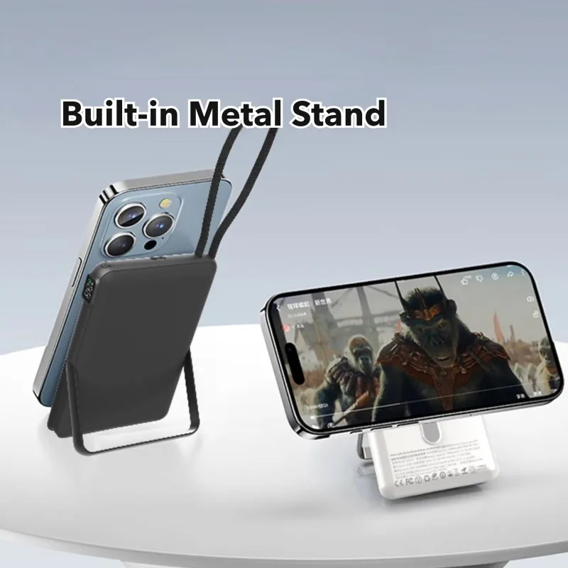 Qi2.2 25W Power Bank Solid Battery Magnetic Wireless Portable Charger OEM Factory 11 Qi2.2 25W Power Bank