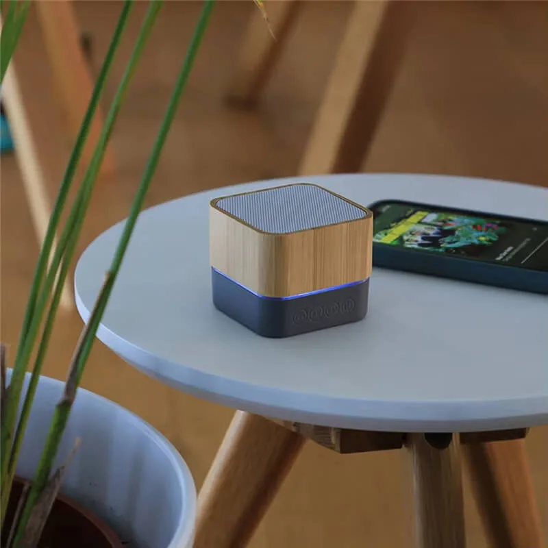 bamboo bluetooth speaker 