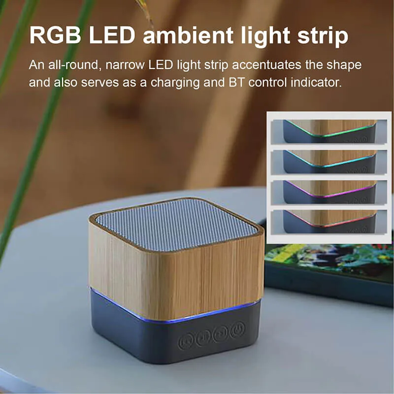 bamboo bluetooth speaker 