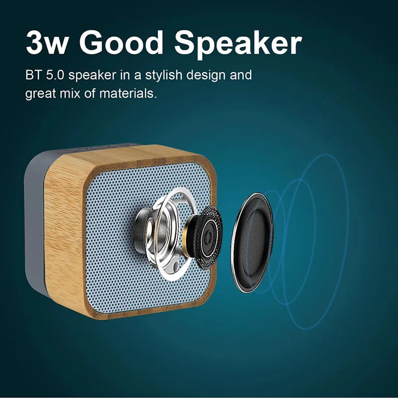 bamboo bluetooth speaker 