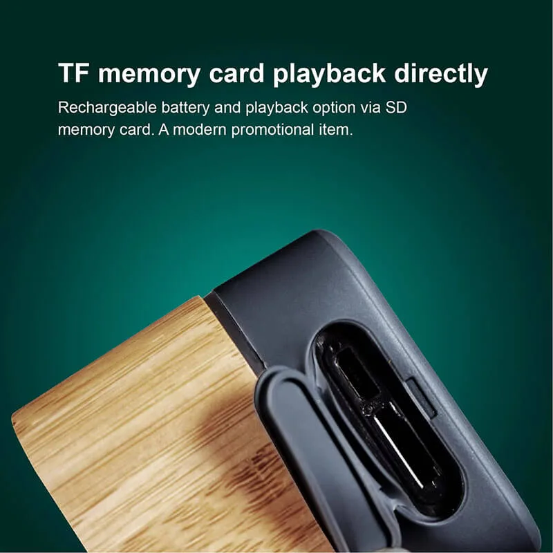 bamboo bluetooth speaker 