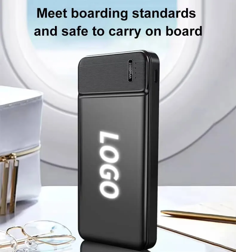 Light-up Logo Power Bank Glowing LED For Promotion Giveaways Gifts OEM Custom Manufacturer 14 Light-up Logo Power Bank