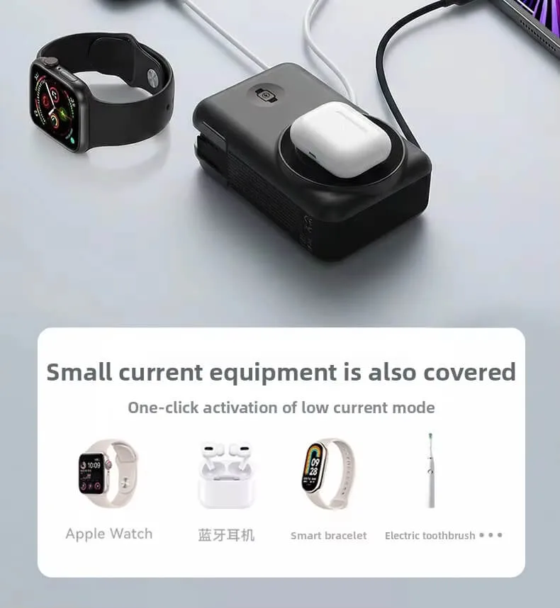 Qi2.2 MagSafe Power Bank 65W Fast Portable Charger with Retractable Built-in Cable OEM Private Lable Manufacturer 15 65W Magnetic Wireless Power Bank