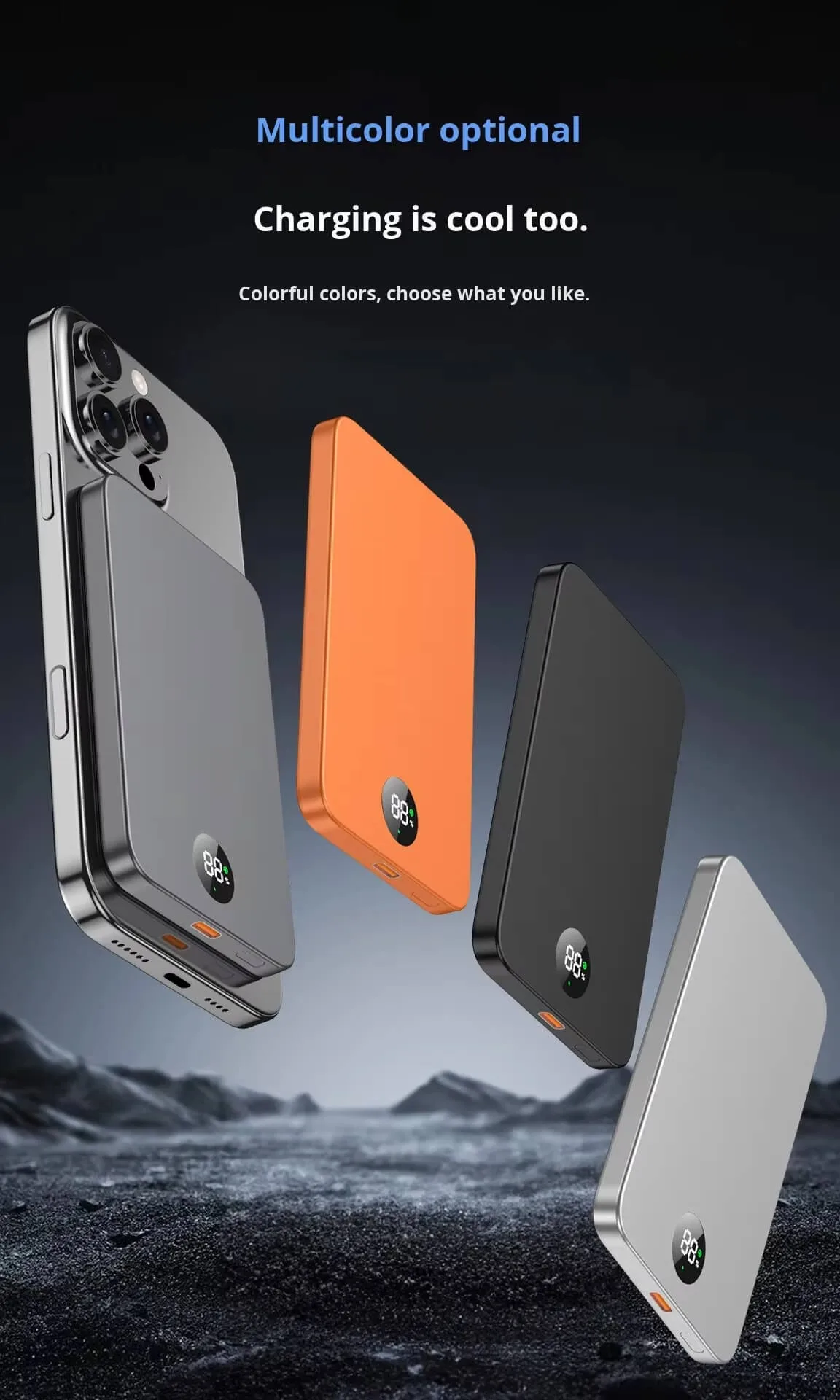 magnetic wireless powerbank 