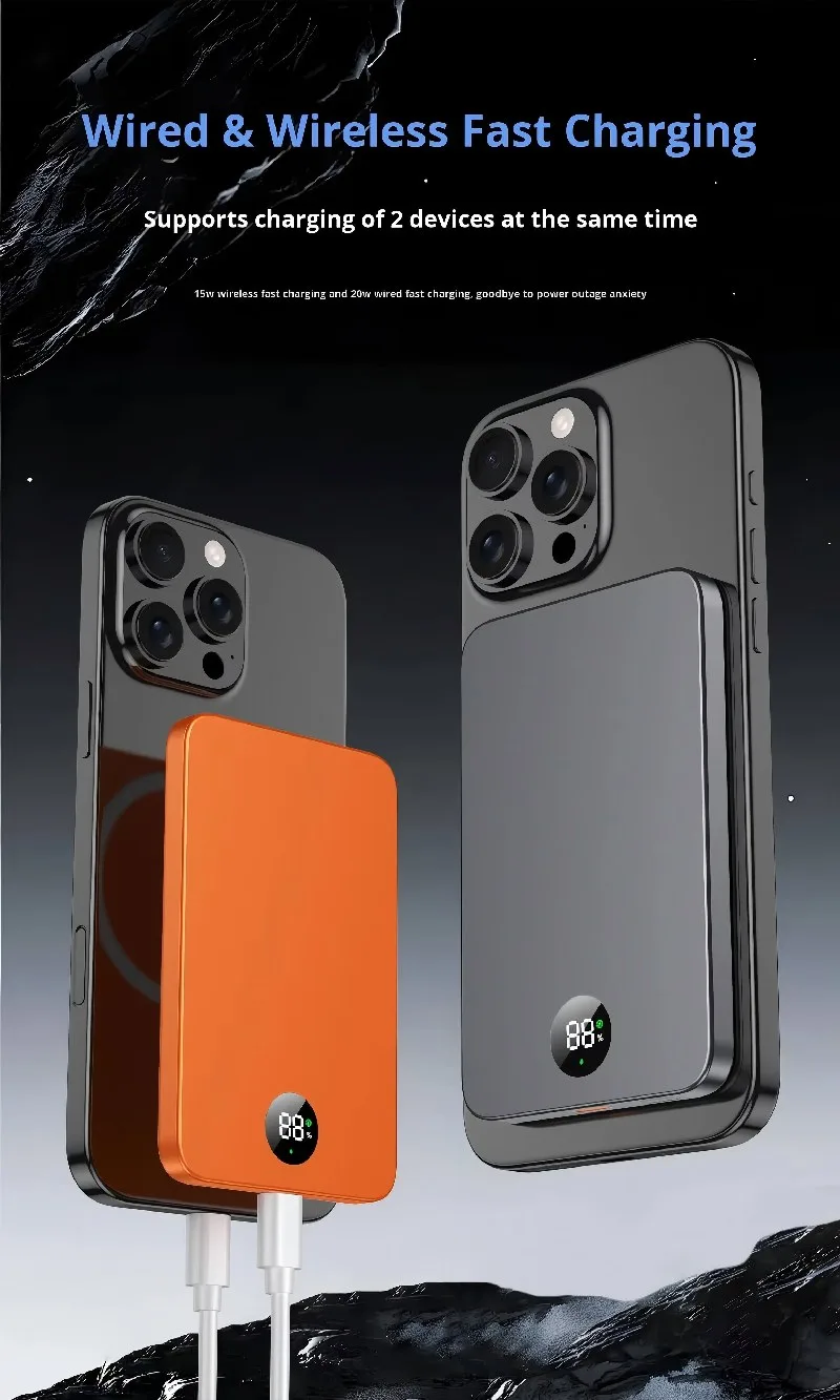 magnetic wireless powerbank