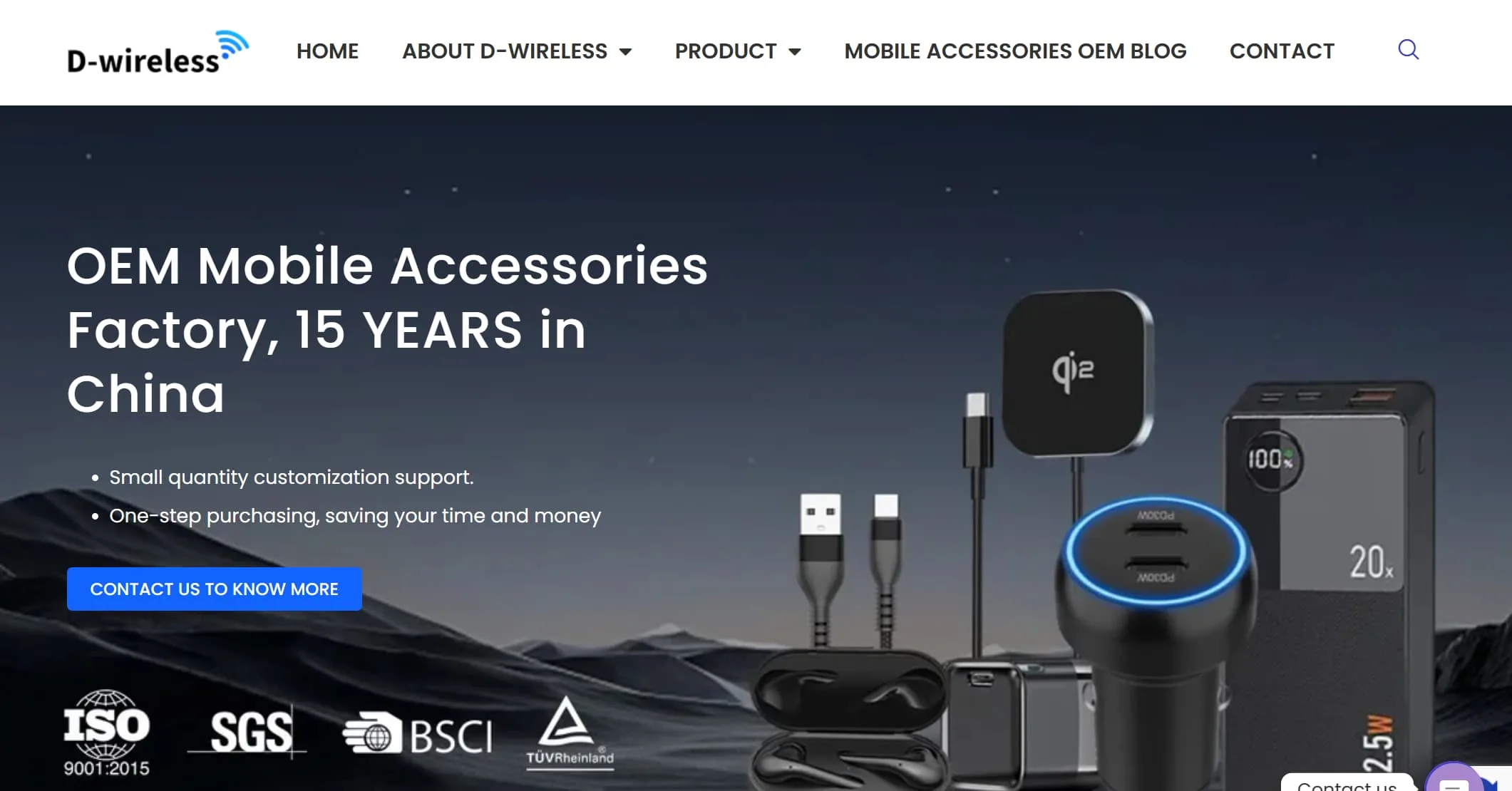 Top 10 iPhone Charging Cable Manufacturers in China 1 D WIRELESS
