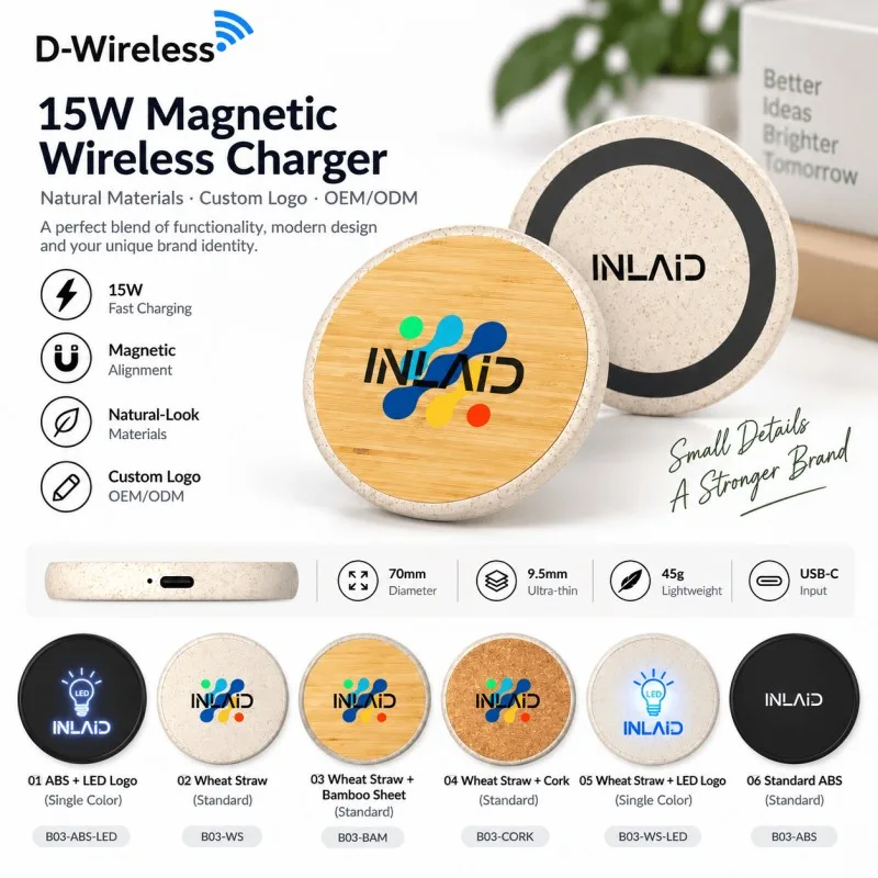 15W Magnetic Wireless Charger 